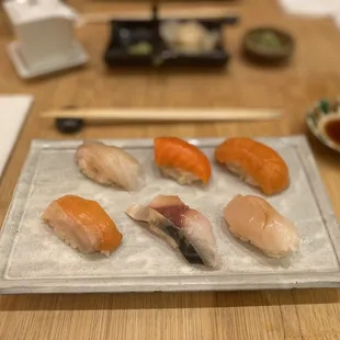 Omakase dish #1 variety