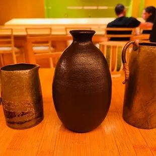 Three different Sake