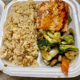 Salmon Hibachi