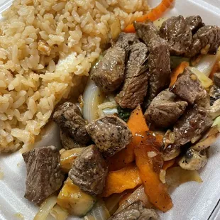 Beef Hibachi Lunch Special
