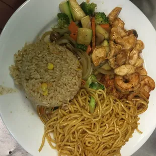 Hibachi Chicken&amp;shrimp