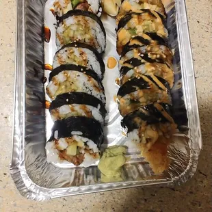 food, sushi, sushi and sashimi, sashimi