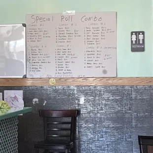 Big order combo specials