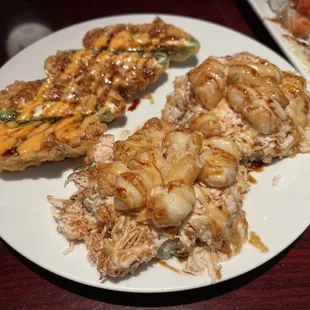 chicken wings and fried chicken, food