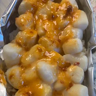 Volcanic Scallops Roll