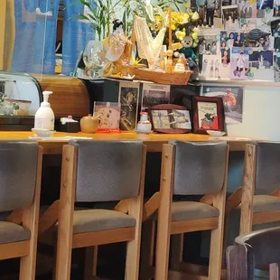 Bar seating - watch a sushi master at work!