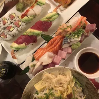 California Roll Crab Stick and Avocado Roll