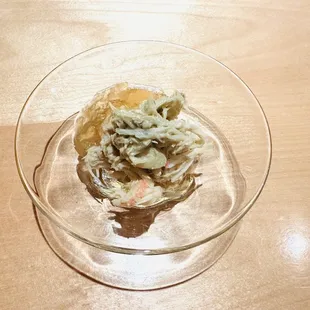 Crab - only the bottom was yum