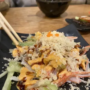 Spicy kani salad. Loved this.