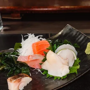 sushi, sashimi, sushi and sashimi, food