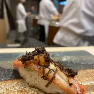 Snow Crab with Uni &amp; Grated Truffle