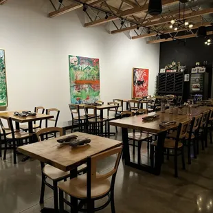 Last ones here!   Kinda like Coming late but also feel bad keeping staff at closing!