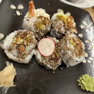 Fried tuna roll