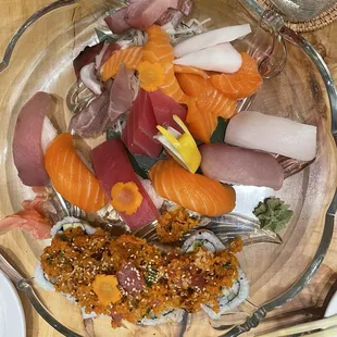 Nigiri, Sashimi, Volcano Roll