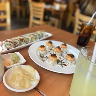 sushi, food, sashimi, sushi and sashimi