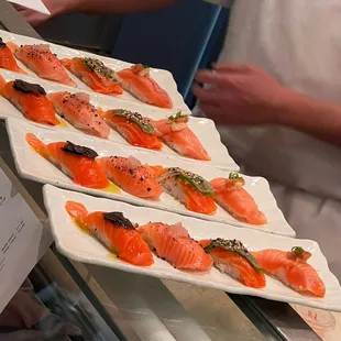 Salmón sampler