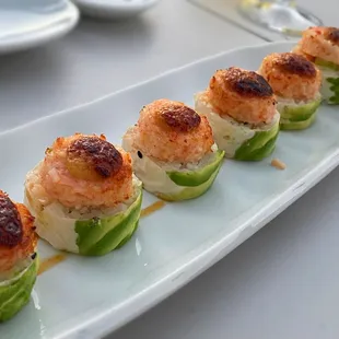 Baked crab roll