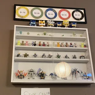 Plate prices and a tiny example of toys