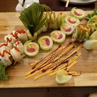 Hot Spider, Blizzard, and New York rolls