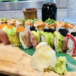 Aloha Roll and Charizard Roll