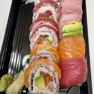Southlake roll &amp; rainbow roll