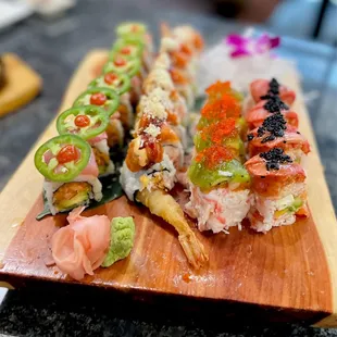 Mellow Yellow Roll, Pelican Roll, Keller Roll