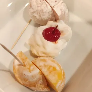 Red Bean and Mango Mochi Ice Cream