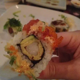 Crouching Tuna Hidden Shrimp Roll