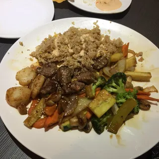 Hibachi Steak & Scallop