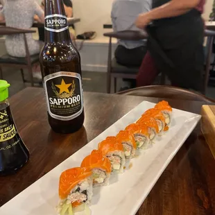 Phili roll and cold beer!