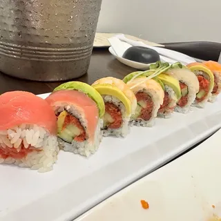 Spicy Rainbow Roll