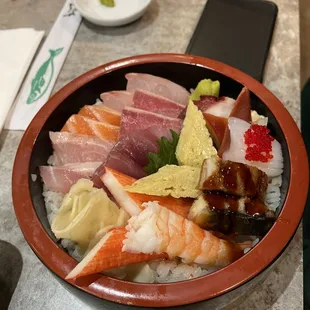 Chirashi Sushi Bowl