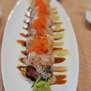 Special Blue Dargon Roll