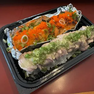 Wasabi Toro(right) and Lion King[Baked](left)