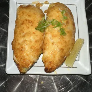 Baked bass