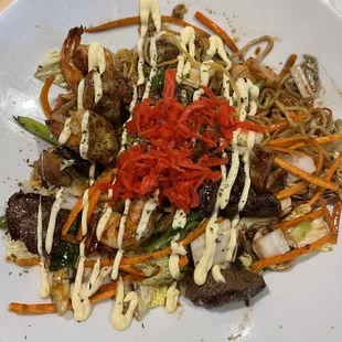 Combination teppanyaki