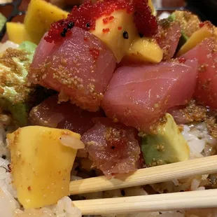 Hawaiian Poke Bento