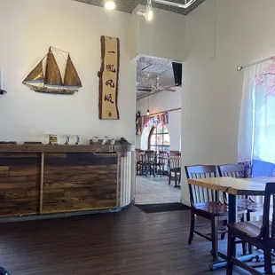 They have 2 sitting areas.