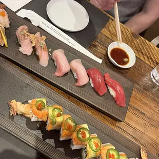 sashimi, food, sushi, sushi and sashimi