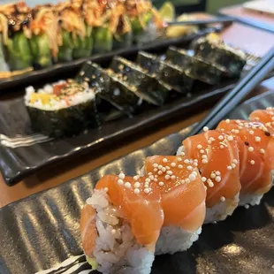 sashimi, sushi, food, sushi and sashimi