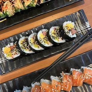 food, sashimi, sushi and sashimi, sushi