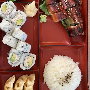 Fresh Water Eel Bento Box