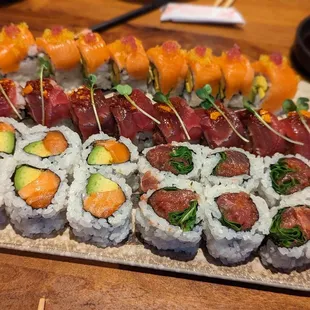 Sushi platter