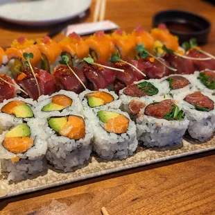 Sushi platter