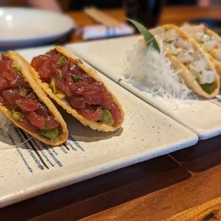 Sushi tacos