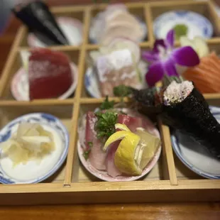 Sashimi Bento box