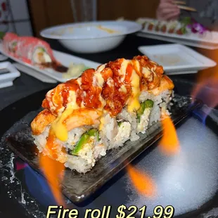 Fire roll $21.99