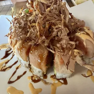 Albacore with Fried Onion