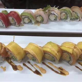 40. Mango Salmon Roll