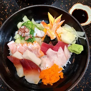 sushi, sushi and sashimi, sashimi, food